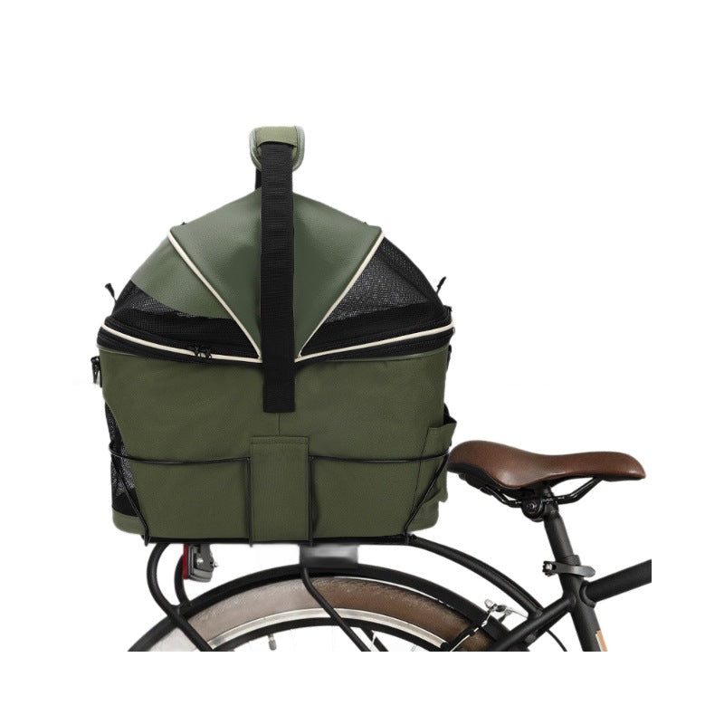 Canasta Trasera para Bicicleta — Paseos en Bici con tu Mascota