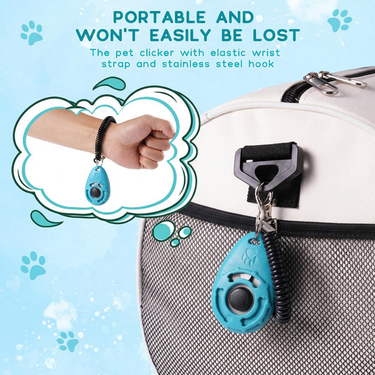 Clicker de Adiestramiento para Perros — Entrenamiento Positivo